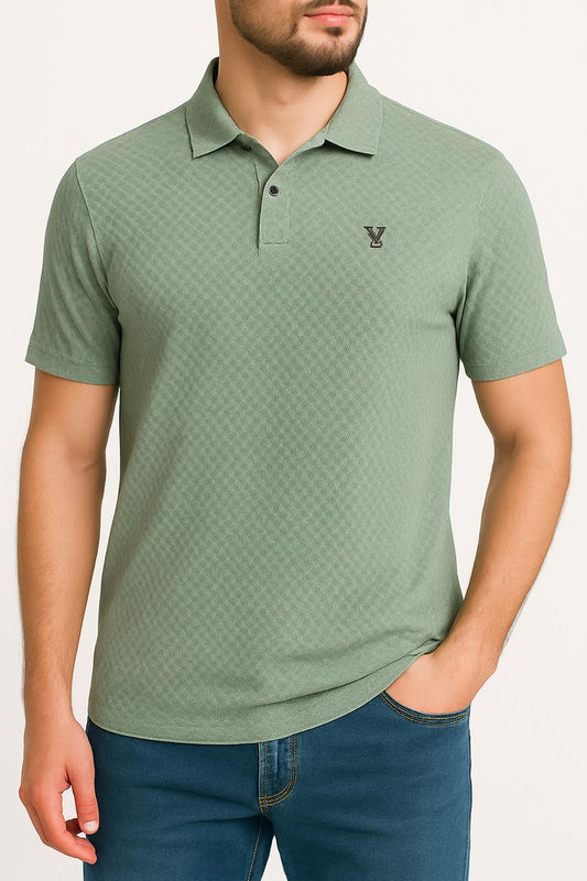Flex Rib Polo (Green)