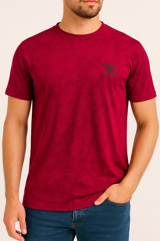 Armani Spandex T-Shirts (Red)