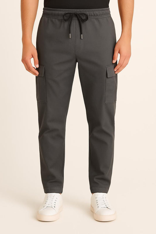 6 Pocket Cargo Pants (Gray)